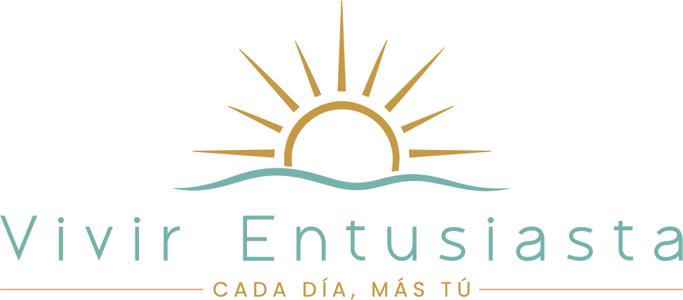 Logotipo de Vivir Entusiasta, cada día más tú